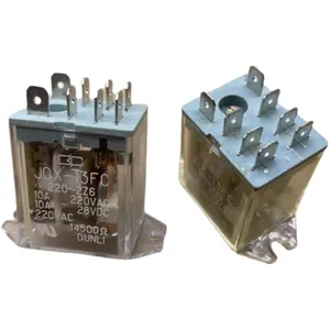 JQX-13FC High Power Electromagnetic Relay Switch 15A Relays SPDT DPDT PCB Plug-in Plate Dust Proof VE-R02 JH1304