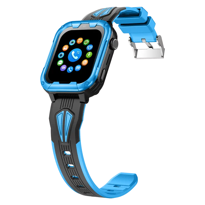 Real GPS tracking 4G video chiamata orologio popolare telefono con pedometro colorato smart watch con cinque colori