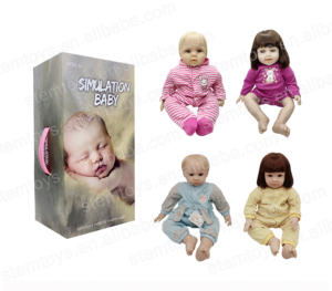 Sıcak yeni el yapımı 47CM silikon yeniden doğmuş vinil bebek bebekler yumuşak peluş çocuklar ve okul için özelleştirilebilir IC hediye ile - Product Image 6