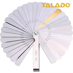 Meistverkaufter TALADO 32-teiliger Metrischer Fühlerlehrensatz aus Edelstahl zur Dickenmessung ODM Industriequalität - Product Image 5