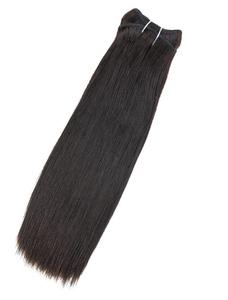Mèches de cheveux humains vierges bruts brésiliens Remy, double tirage, ultra-lisses, cuticules alignées, échantillon gratuit - Product Image 6