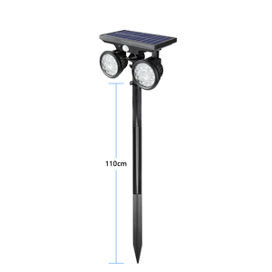 Foco Solar 24W IP65 Impermeable Metal al aire libre para jardín Árbol Pared Césped Decoración <span class=keywords><strong>de</strong></span> <span class=keywords><strong>Navidad</strong></span> Iluminación <span class=keywords><strong>DE</strong></span> PAISAJE - Product Image 6