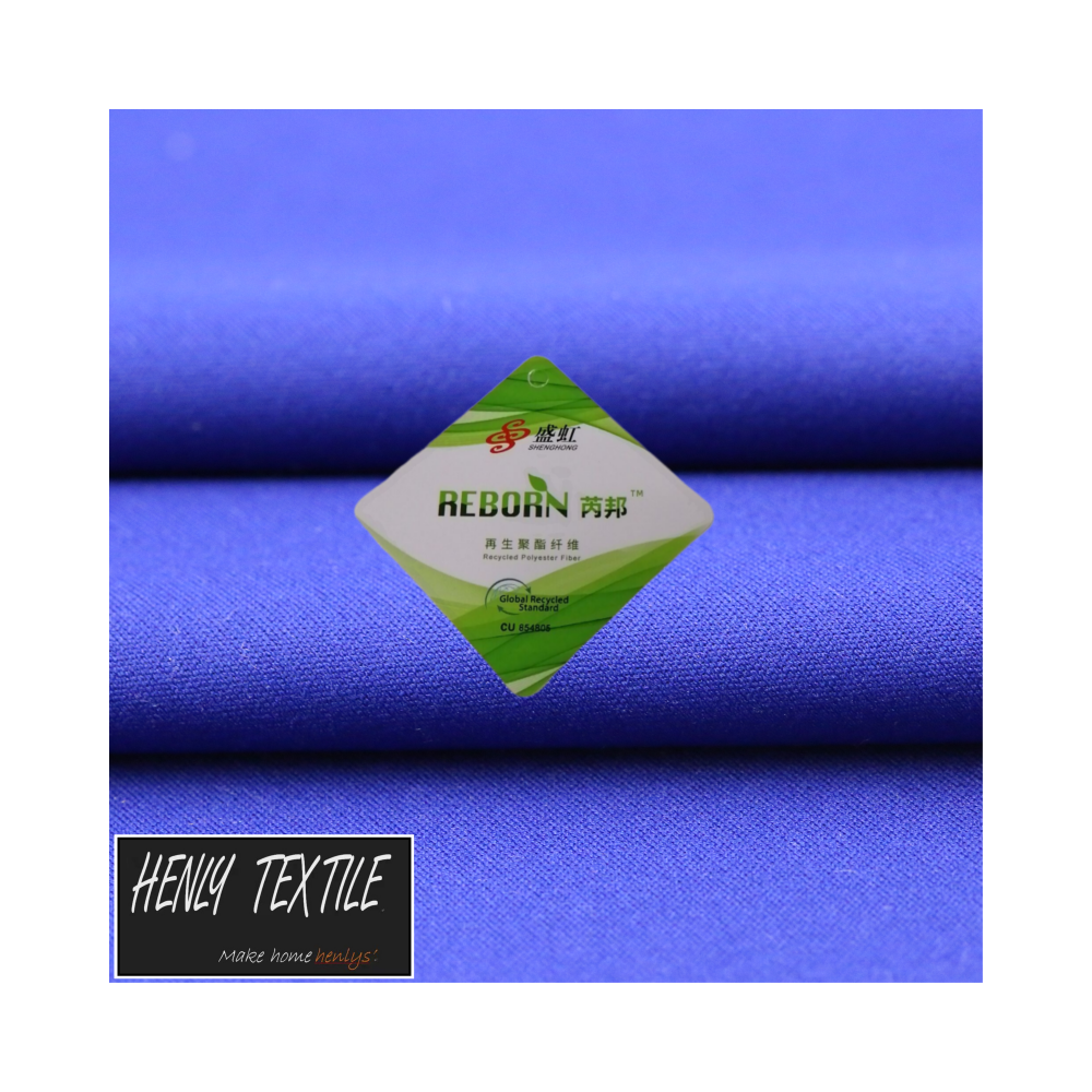 PREMIUM 85GSM Knitted INTERLOCK Fabric for Underwear HT220608 100%RECYCLED Polyester Stretch Fabric Spandex Fabric Lightweight