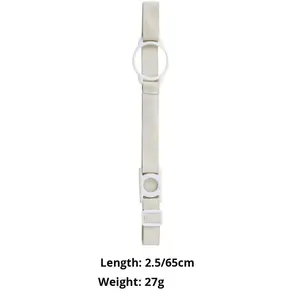 ठोस रंग पॉलिएस्टर कपास सिलिकॉन पानी की बोतल धारक स्ट्रैप डिय बैग एक्सेसरी बाहरी गतिविधियों के लिए लूप लायनर्ड - Product Image 2