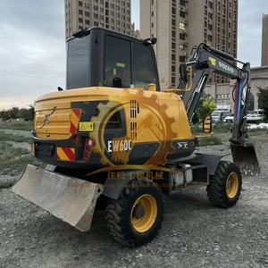 Excavadora usada de gran rendimiento para tareas de construcción variadas Excavadora de ruedas usada <span class=keywords><strong>VOLVO</strong></span> EW60C - Product Image 3