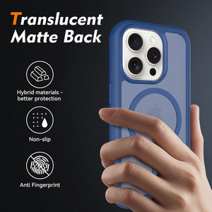 <span class=keywords><strong>Coque</strong></span> de téléphone magnétique à protection 360° pour <span class=keywords><strong>iPhone</strong></span> 15 <span class=keywords><strong>Pro</strong></span> Max, <span class=keywords><strong>coque</strong></span> en TPU+PC transparente, protection d'écran intégrée, <span class=keywords><strong>coque</strong></span> pour <span class=keywords><strong>iPhone</strong></span> - Product Image 2