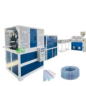 PVC Plastic Fiber Knitted Reinforced Water Hose Pipe Production Line/Extrusion Machine