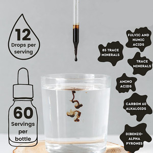 Gouttes de Shilajit Purifié Naturellement, Acide Fulvique, Extrait de Résine de Shilajit, Shilajit Liquide Pur de l'Himalaya, Fabrication OEM sous Marque Privée - Product Image 2