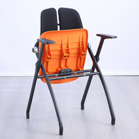 Personnalisation des couleurs de style moderne avec accoudoirs Chaise pliante pour la bibliothèque Chaise de formation