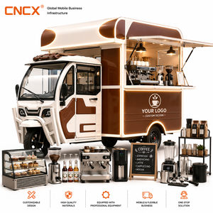Camión de Comida de Diseño Realista en Aluminio y Acero Inoxidable para Eventos de Cultura Gastronómica - Capacidad Personalizable y Fácil Montaje - Product Image 1