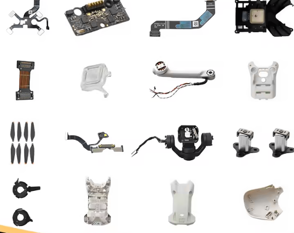 Original Mini 4 Pro Drone Shell GPS ESC Flat Cable Arm Axis Shaft PTZ Camera Motor Repair Accessories