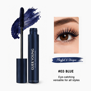 Mascara liquide blanc volumisant et allongeant, formule à fibres, vegan, waterproof, pour maquillage d'Halloween - Product Image 5
