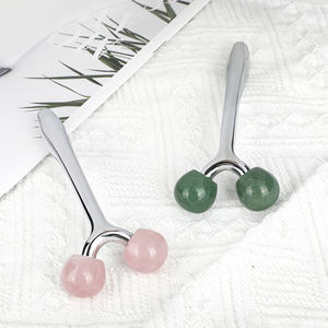 เครื่องนวดหน้าหยกควอตซ์กุหลาบธรรมชาติ 3 มิติ แบบมือถือ ทนทาน ช่วยยกกระชับผิว <span class=keywords><strong>ลด</strong></span>เลือนริ้วรอยแห่งวัย - Product Image 2