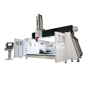 ซื้อเราเตอร์ CNC 5 แกนสําหรับงานแกะสลักไม้ที่ซับซ้อน