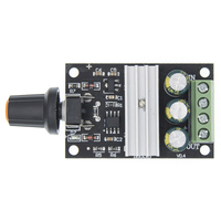 Réglable 3A 80W PWM contrôleur de vitesse du moteur commutateur de potentiomètre de contrôle de vitesse Variable pour DC 6V Module de cartes de pilote de moteur