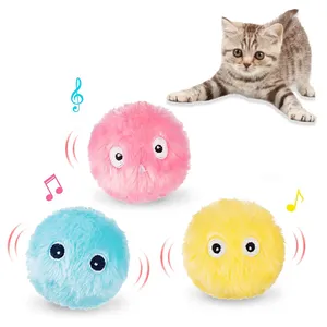 Jouet pour chien et chat, jouet amusant, automatique, motorisé, balle électrique en peluche, interactif, intelligent, pour animaux de compagnie, nouveau, Offre Spéciale