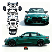 Body Kit Mobil Gaya PP M3 untuk BMW G20 G28 Upgrade G80 M3 1:1 Wide Bodykit Set Lengkap Body Kit Eksterior Mobil