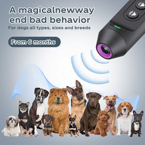 Dispositivo de disuasión de ladridos de perros, 2025 fábrica profesional al por mayor repelente de perros ultrasónico recargable, dispositivo de entrenamiento de perros - Product Image 5