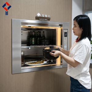 Montacargas de Alimentos Personalizado de 2~8m, Elevador de Alimentos Eléctrico con Control Remoto para Restaurantes y Cocinas Comerciales - Product Image 2