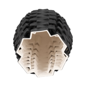 Vaso Decorativo Moderno 3D con Motivo Intrecciato per Soggiorno, Camera da Letto, Ufficio e Arredamento d'Interni - Product Image 5