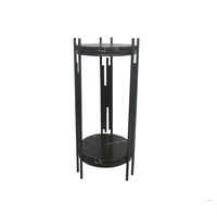 Étagère à fleurs en métal de style moderne minimaliste de luxe léger, sur pied, en forme d'échelle, pour salon