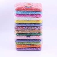 Super pas cher 450 g/sac 2*6mm arc-en-ciel coloré bonbons clairon perles Tube de verre entretoise perles en vrac pour collier à faire soi-même Bracelet bijoux