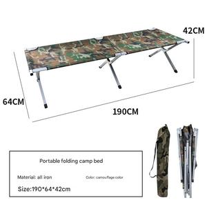 Extra Large lettino portatile singolo letto pieghevole dal Design moderno per campeggio all'aperto escursionismo da viaggio riposo in spiaggia per uso camera da letto - Product Image 6