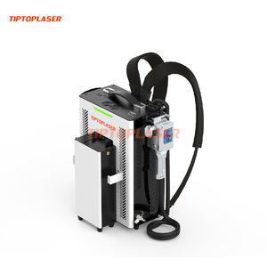 เครื่องขัดโลหะ200W กระเป๋าเป้สะพายหลังแบตเตอรี่เครื่องทำความสะอาดเลเซอร์ชีพจรจัดส่งรวดเร็วเครื่องลบสีจากหินไม้โลหะ - Product Image 3