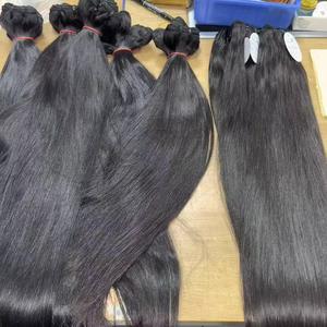 Paquetes de cabello camboyano crudo Proveedor sin procesar Venta al por mayor Cabello humano Cabello natural virgen Cutícula alineada - Product Image 4