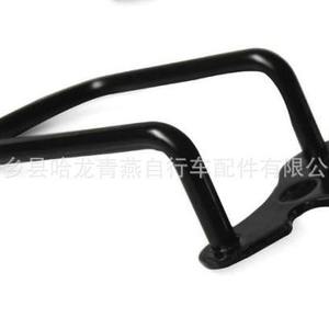 Protector de desviador trasero para bicicleta, accesorio de equipo duradero de metal negro - Product Image 4