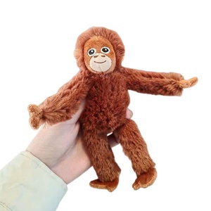 Lindo Peluche de Mono Pequeño, Colgante de Muñeco de Gorila con Brazos y Piernas Largos, Decoración para Colgar en la Mochila - Product Image 3