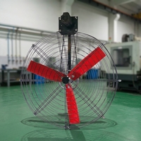 Ventilateur de type panier à faible bruit et à haut débit d'air pour étable de bétail