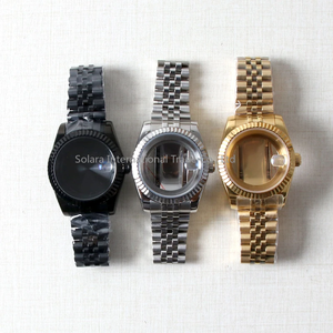 Cassa per Orologio 36mm/39mm, Accessori per Orologi in Acciaio Inossidabile per Movimento NH35 NH36 NH38, Quadrante 28.5mm, Bracciale - Product Image 3