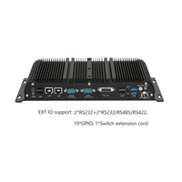 Mini PC de Diseño Sin Ventilador, Computadora Industrial I7 1165G7, 2 LAN, 2 Serial, GPIO, LVDS, HD, Alta Definición