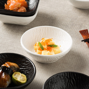 NOUVEAU Mini plat de trempage en céramique pour sauce soja Bols à vinaigre pour fruits <span class=keywords><strong>sushi</strong></span> <span class=keywords><strong>wasabi</strong></span> Bol d'assaisonnement pour le goût de la maison Cuisine Restaurant Vaisselle - Product Image 4