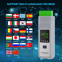 Escáner de diagnóstico de coche VXDIAG VCX SE profesional para Mercedes Benz OBD2 con codificación ECU y lector de código C6 de Control bidireccional