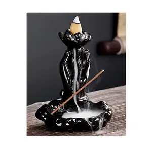 Clássico Handmade Cerâmica Cones Incenso Burner Holder Elephant Censer Cones Cerâmica Incenso Queimadores Aromaterapia Decoração Sem comentários