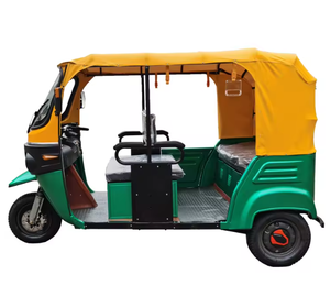 Tuk Tuk Económico Híbrido Gasolina/Eléctrico, Carrocería Abierta, Motor de 200CC-300CC Refrigerado por Agua, Triciclo <span class=keywords><strong>Taxi</strong></span> de <span class=keywords><strong>6</strong></span> <span class=keywords><strong>Plazas</strong></span> - Product Image 2