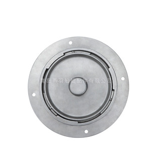 316 Stainless Steel Hand-Operated Large Circular Inspection Hatch Cover Plum Blossom Pattern Manhole Deck <b>Marine</b> <b>Hardware</b> <b>Marine</b> - Product Image 5