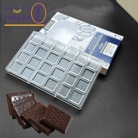 Tangba Square Polycarbonat Schokoladen form Custom Cake Tools Robuste und langlebige Schokoriegel form