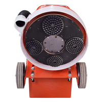 G350 220V Ventilateurs externes Meuleuse à sol époxy Machine à meuler le béton pour sols en béton