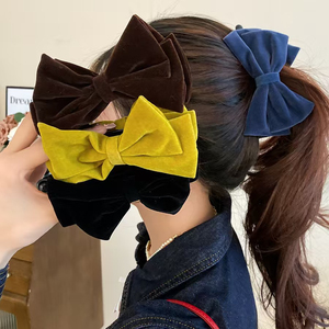 Nouveauté 2026 : Épingles à cheveux pour femmes, plusieurs modèles, élégantes, mignonnes, avec grand nœud, design de niche populaire, accessoires de mode, vente en gros - Product Image 1