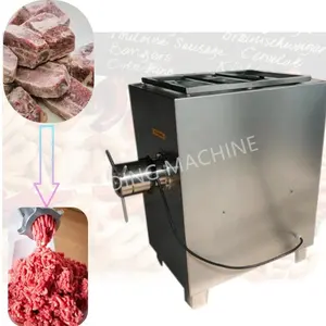 New Style frozen meat grinder machine automatic sausage stuffer machine meat mincer mincing machine
