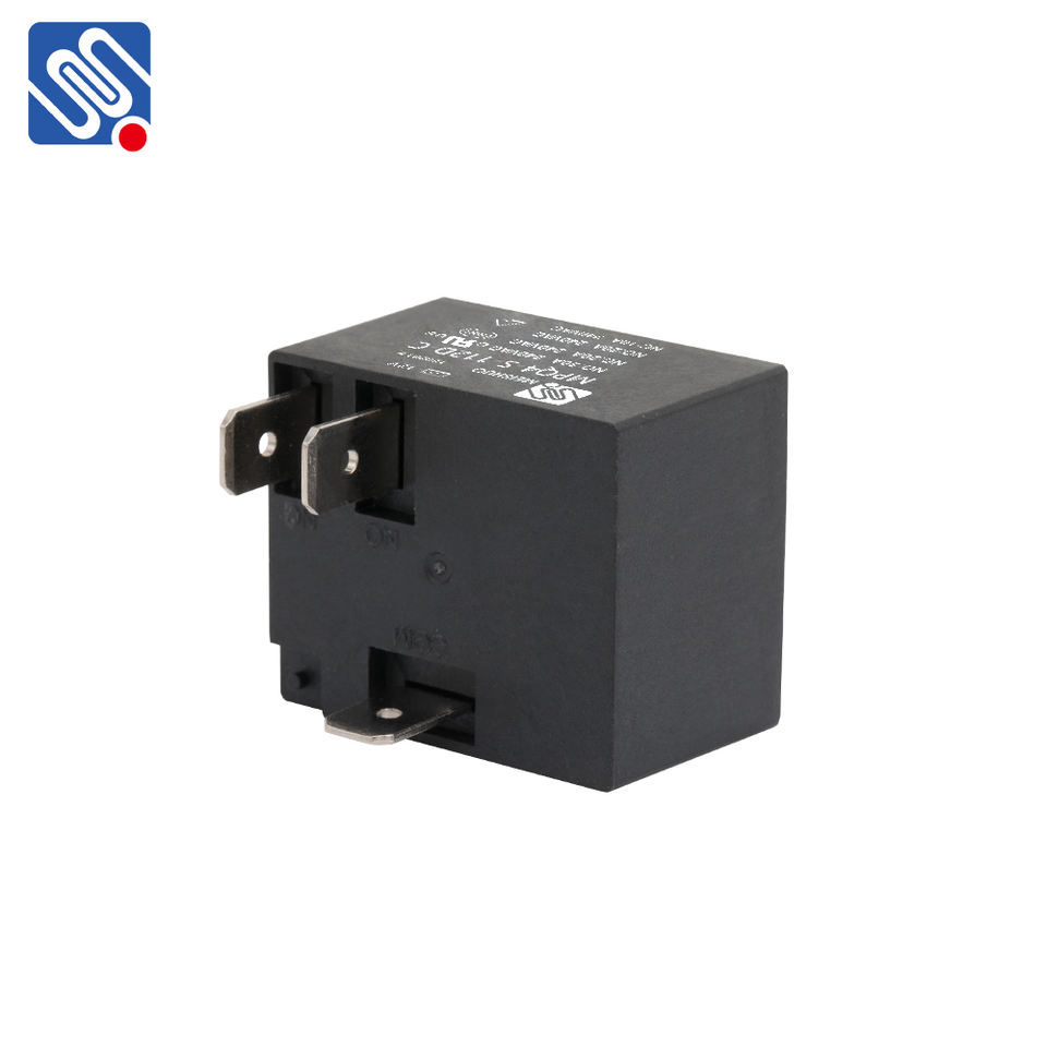 Meishuo MPQ4-S-112D-A Mini Relay 30A 12V High Power Electric Relay with Quick Connect Terminal and Sealed PCB Miniature Size