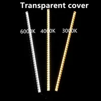 Usine en gros DC 12V SMD 5730 5630 LED bande dure barre lumineuse coque en aluminium + couvercle pc LED barre lumineuse 5730