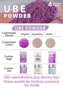 Paket kustom bubuk ubi ungu kualitas terbaik bubuk Ube Poudre murni - Product Image 6