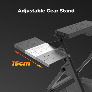 Support de simulateur de vol et de course ultra-résistant en acier allié, réglable, avec logo personnalisé, style moderne, garantie 1 an (version anglaise) - Product Image 3