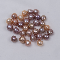 Perles d'eau douce Edison roses de Chine de 11-12 mm, texture crêpe, qualité AAAAA, pour la fabrication de bijoux, prix de gros