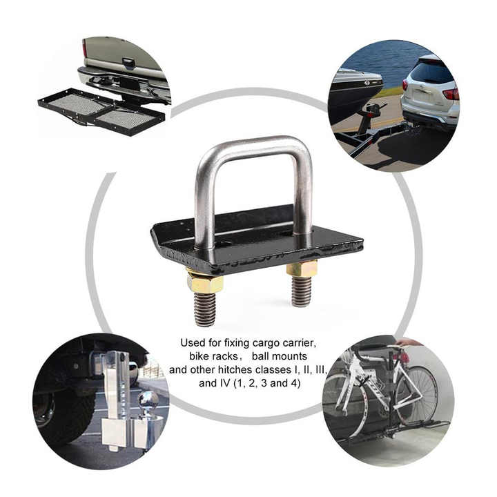 Hitch For Truck Mockins Hitch Tightener - Anti-Rattle Cargo Carrier Stabilizer For Towing & Hauling Mounting Hitch - Foto 9