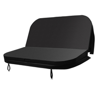 Couverture de sécurité moderne et robuste pour piscine et spa, en vinyle/PVC, résistante aux UV et anti-moisissure, avec jupe de 5 pouces, installation facile, universelle